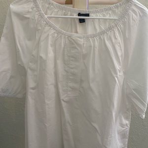 J. Crew White Blouse